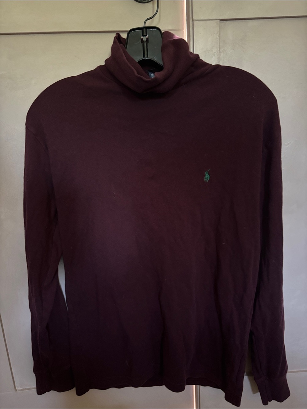 Boys Polo by Ralph Lauren Deep Burgundy Turtleneck Sweater